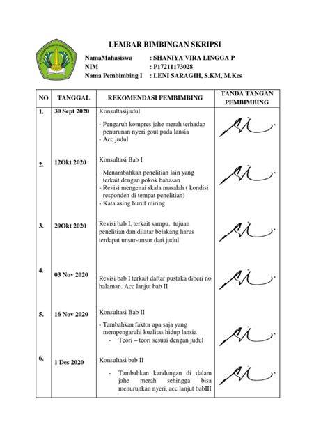 Bimbingan Skripsi