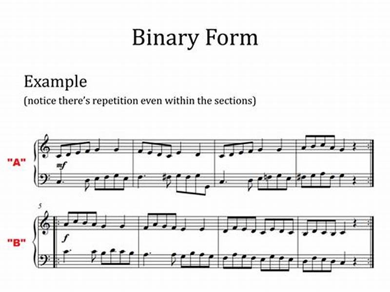 Binary Form Music Examples