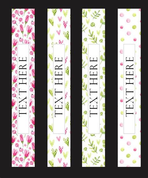Binder Spine Cover Templates