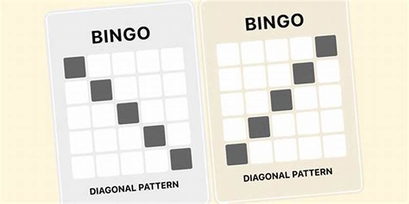 Bingo Diagonal Pattern
