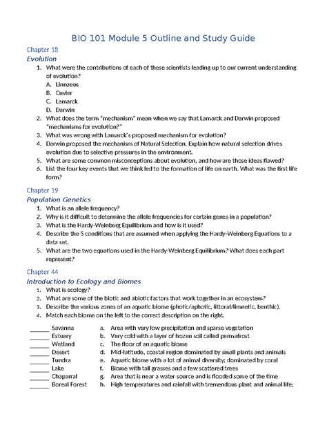 Bio 101 Mcph University Course Catalog