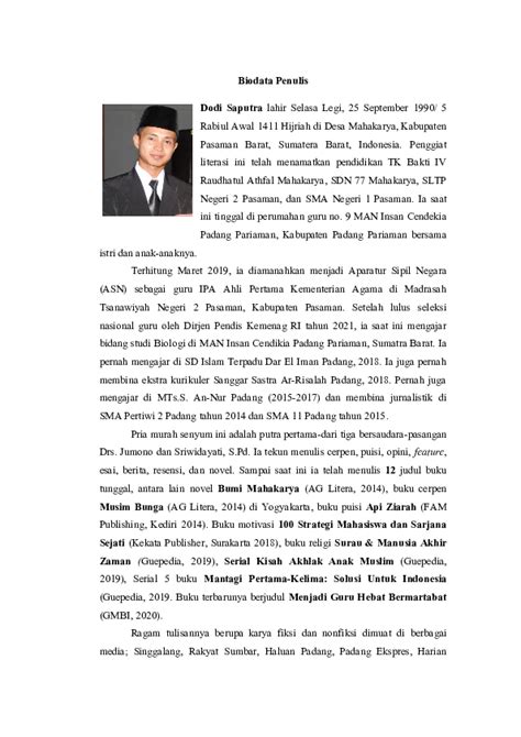 Biografi Penulis