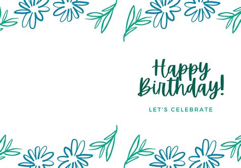 Birthday Card Template