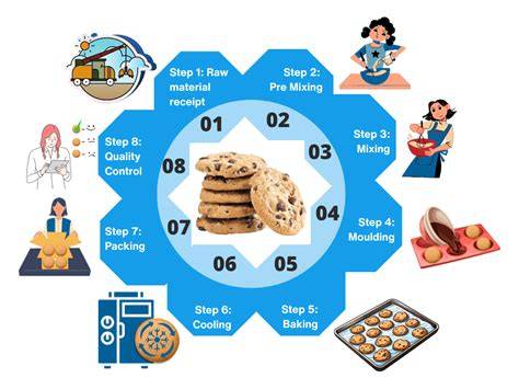 Biscuit manufacturing process