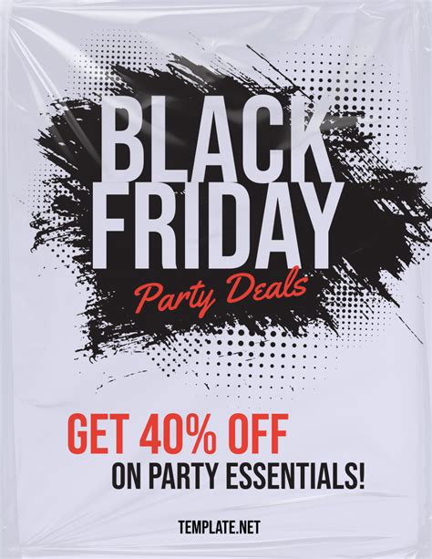 Black Friday Flyer Template