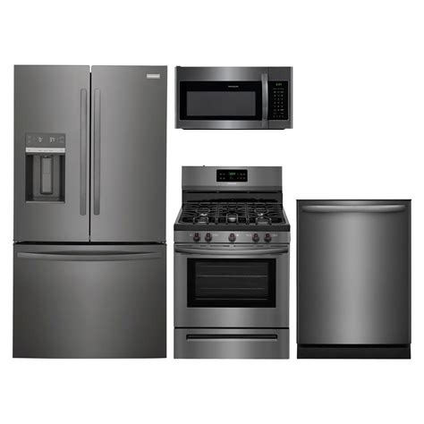 Black Stainless Steel Appliances Packages