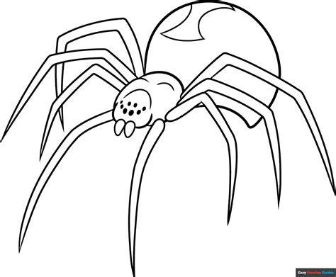 Black Widow Spider Printable