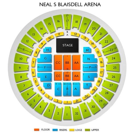 Blaisdell Concert Seating Chart