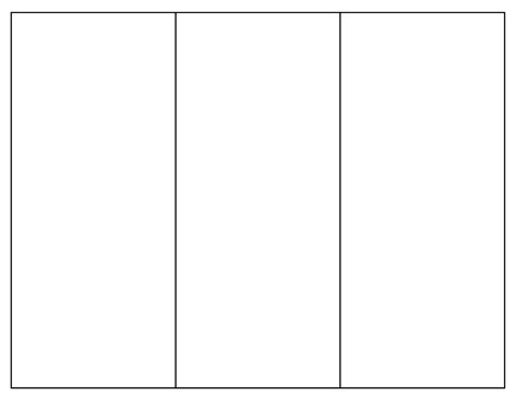 Blank Brochure Templates Word