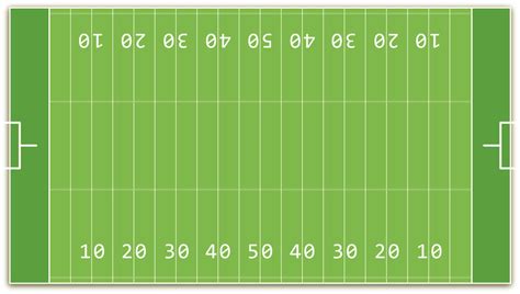 Blank Football Field Template