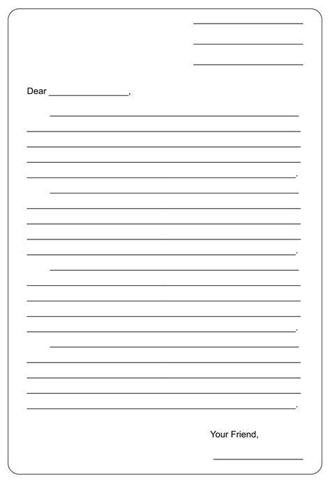 New letter template form 387