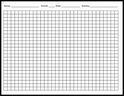 Blank Graph Chart