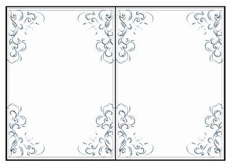 Blank Greeting Card Template