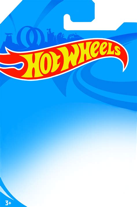 Blank Hot Wheels Template