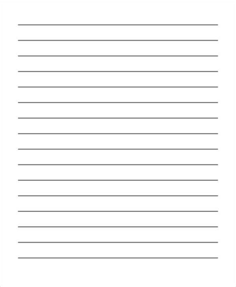 Blank Line Template