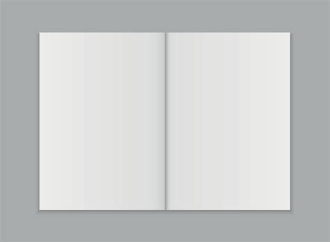 Blank Magazine Template