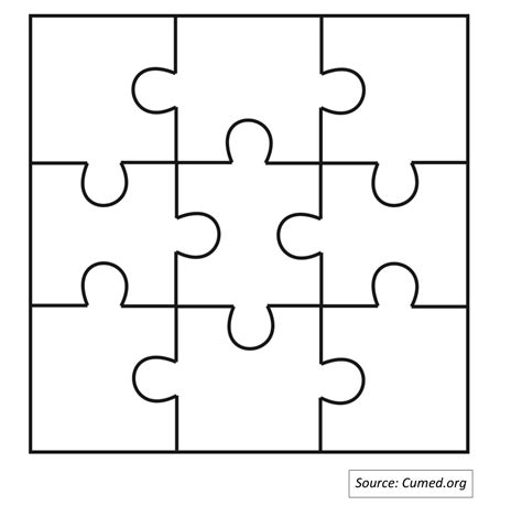 Blank Puzzle Template