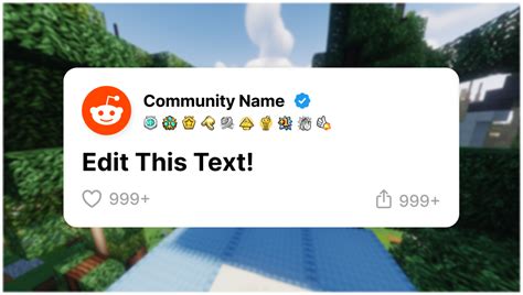 Blank Reddit Post Template