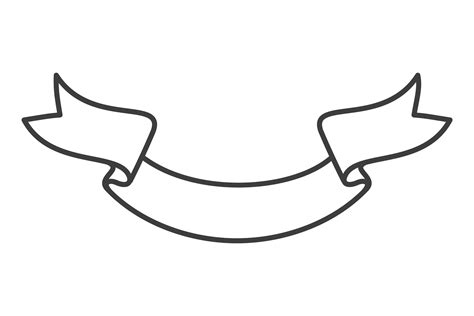 Blank Ribbon Template