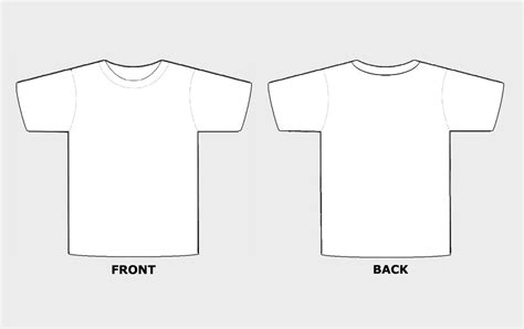 Blank Shirt Templates