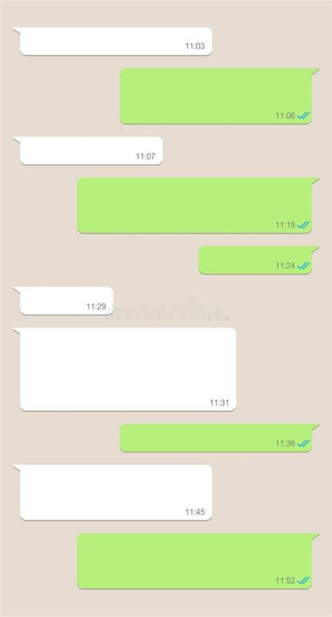 Blank Whatsapp Conversation Template