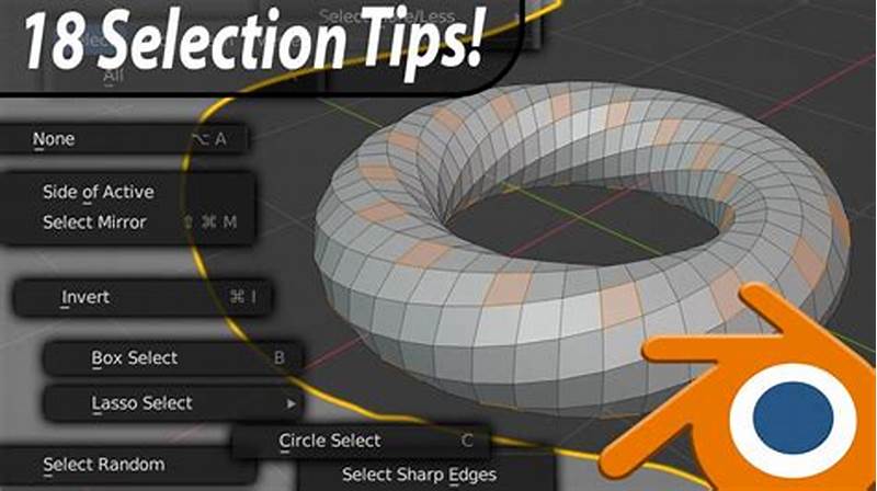 Blender Select Pattern