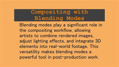 Blending Modes Compositing
