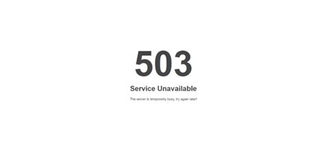 Understanding the Blynk 503 Service Unavailable Error