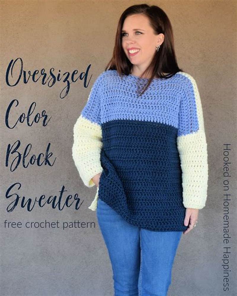 Block Sweater Pattern