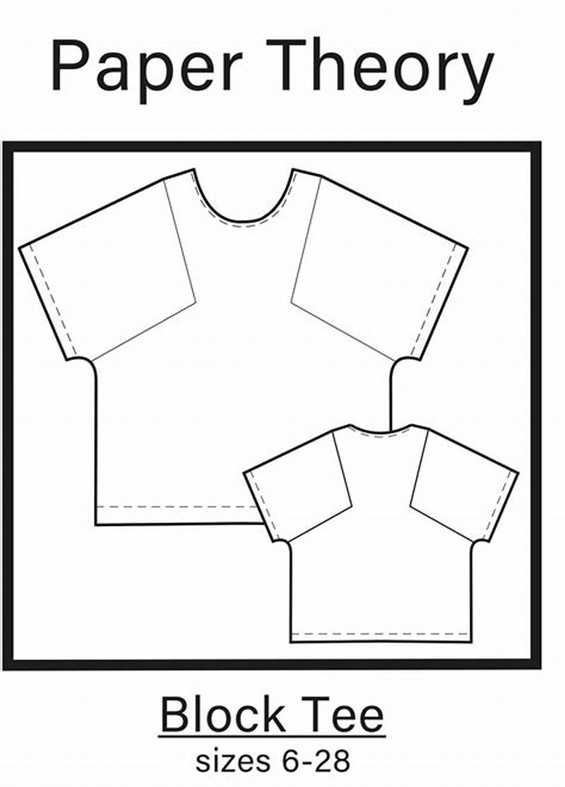 Block Tee Pattern