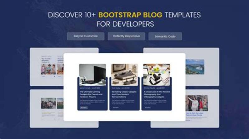 Blog New Creative Bootstrap Template