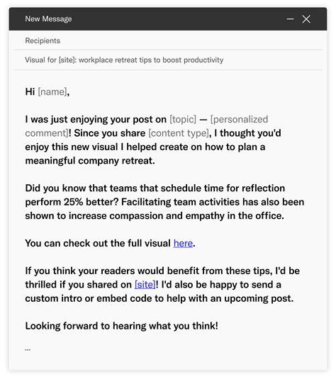 Blog Outreach Email Template