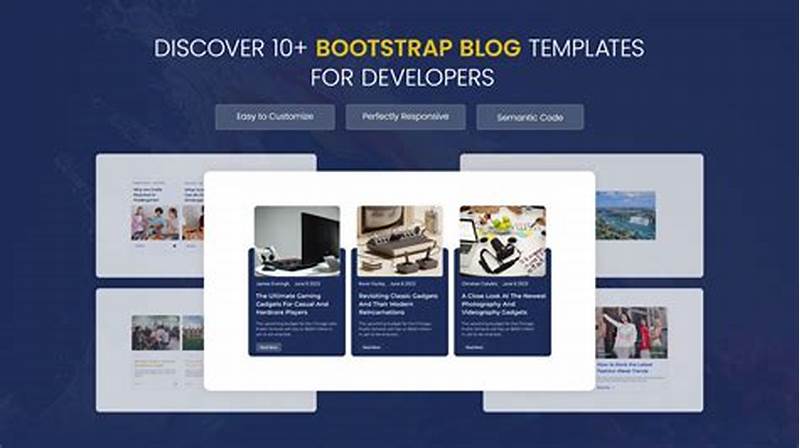 Blog Top Advanced Bootstrap Template