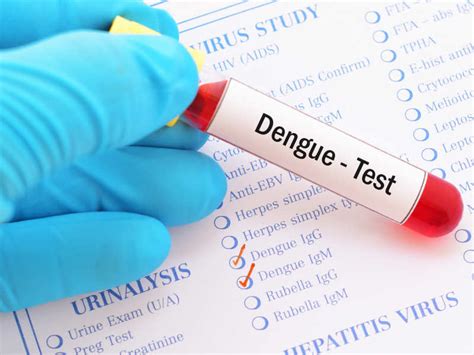 Blood test for dengue