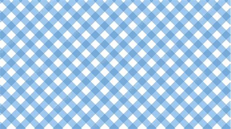 Blue Check Pattern