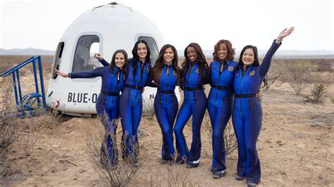 Blue Origin Launch Katy Perry