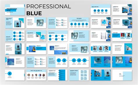 Blue Powerpoint Template