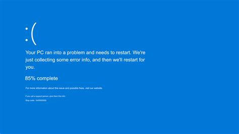 Blue Screen of Death Causes and Solutions