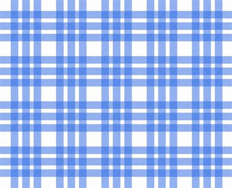 Blue Tablecloth Pattern