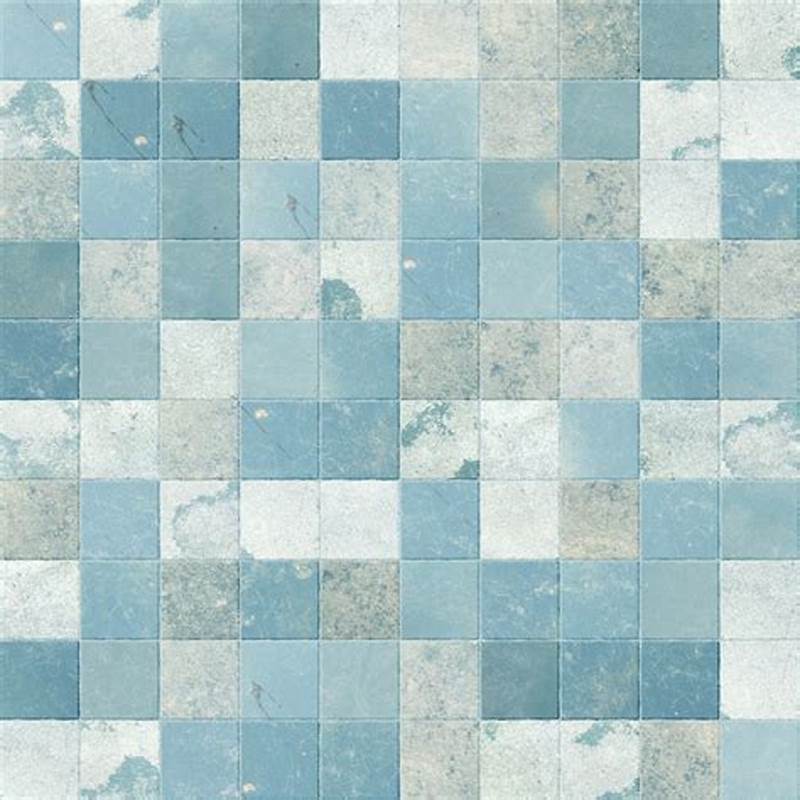 Blue Tile Pattern