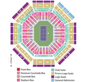 Bnp Paribas Open Stadium 1 Seating Chart