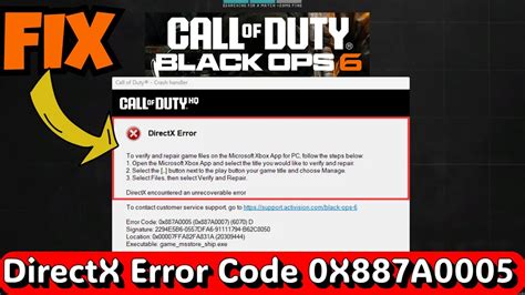 Common Causes of the 0x887a0005 Error