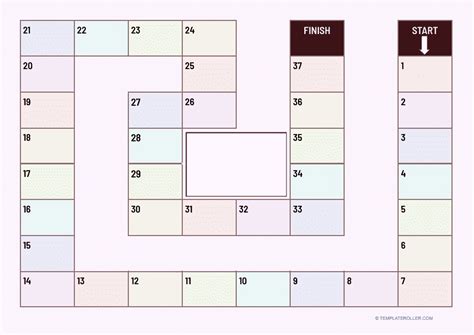 Board Game Template Blank