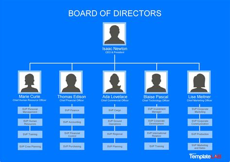 Board Of Directors Organizational Chart