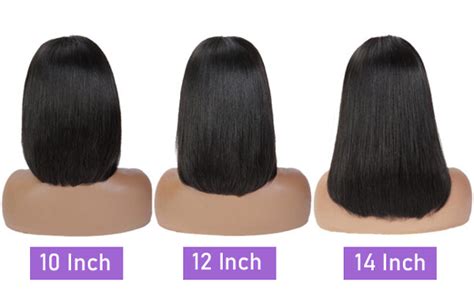 Bob Wig Length Chart