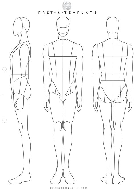 Body Drawing Template