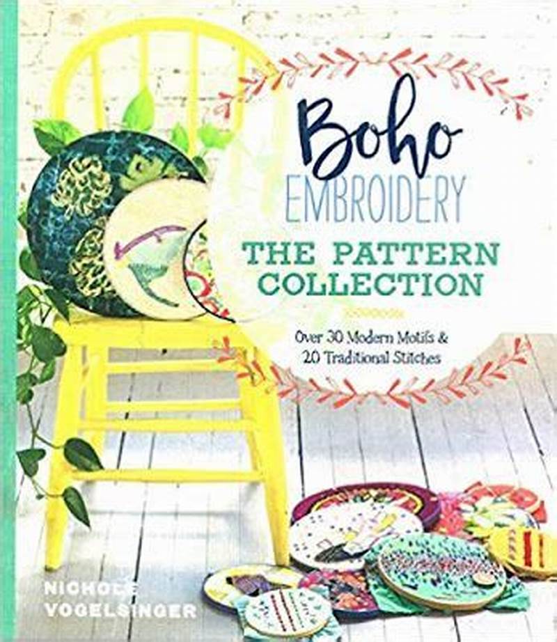 Boho Embroidery The Pattern Collection