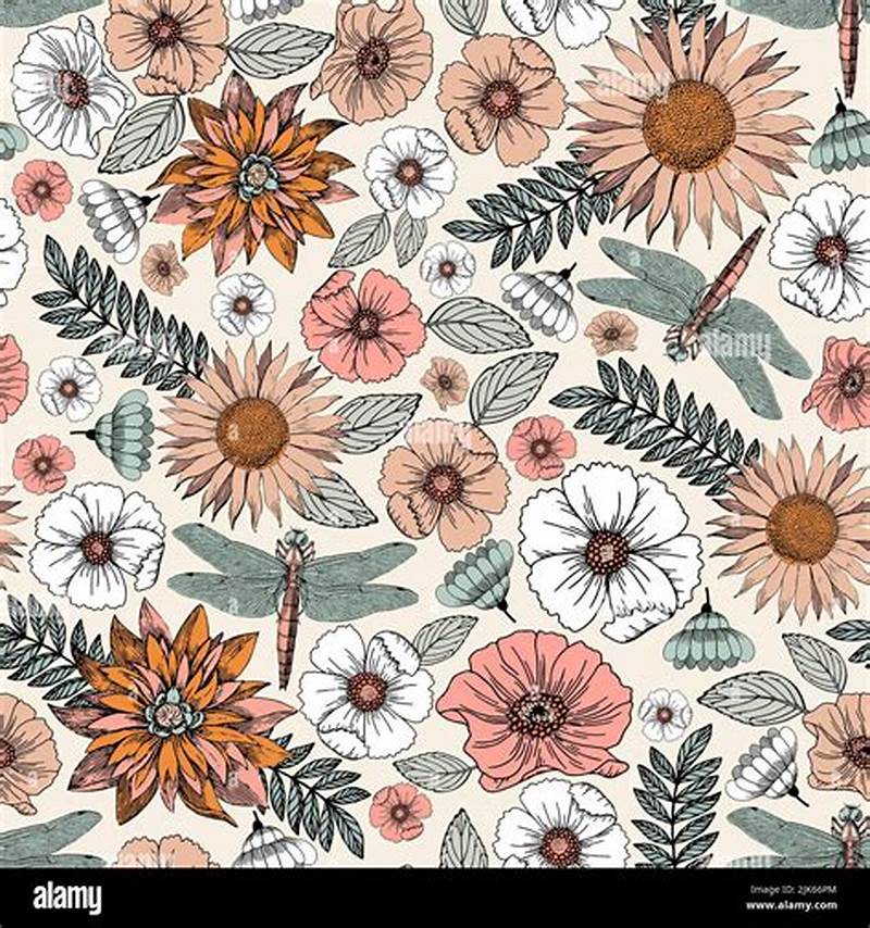 Boho Flower Pattern