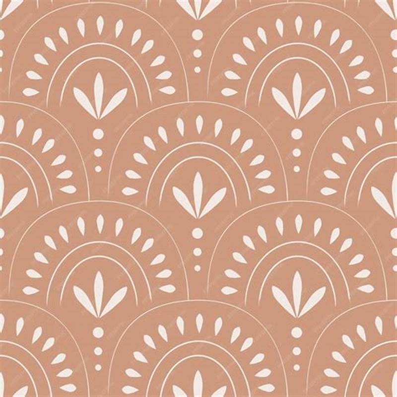 Boho Pattern Background