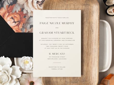 Bold Color Invitation